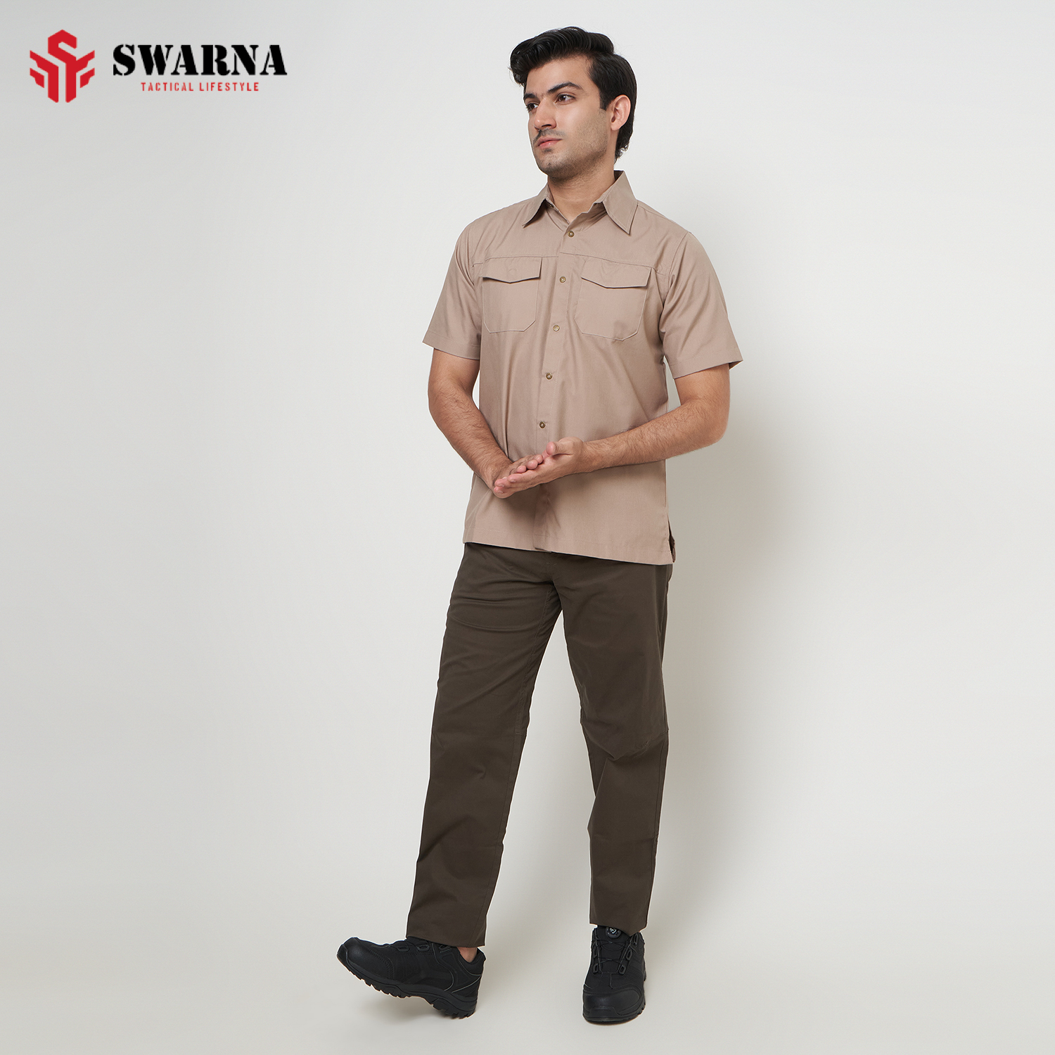 VANQUISH SHIRT SHORT DESERT L